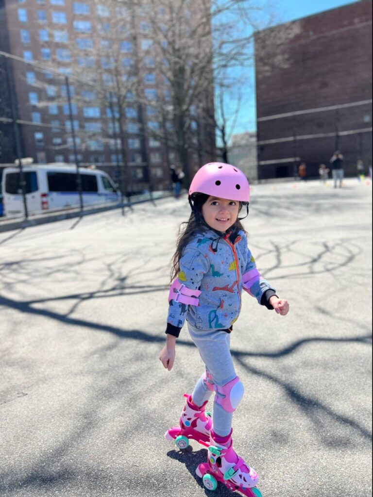 Parker Tower residents enjoyed outside